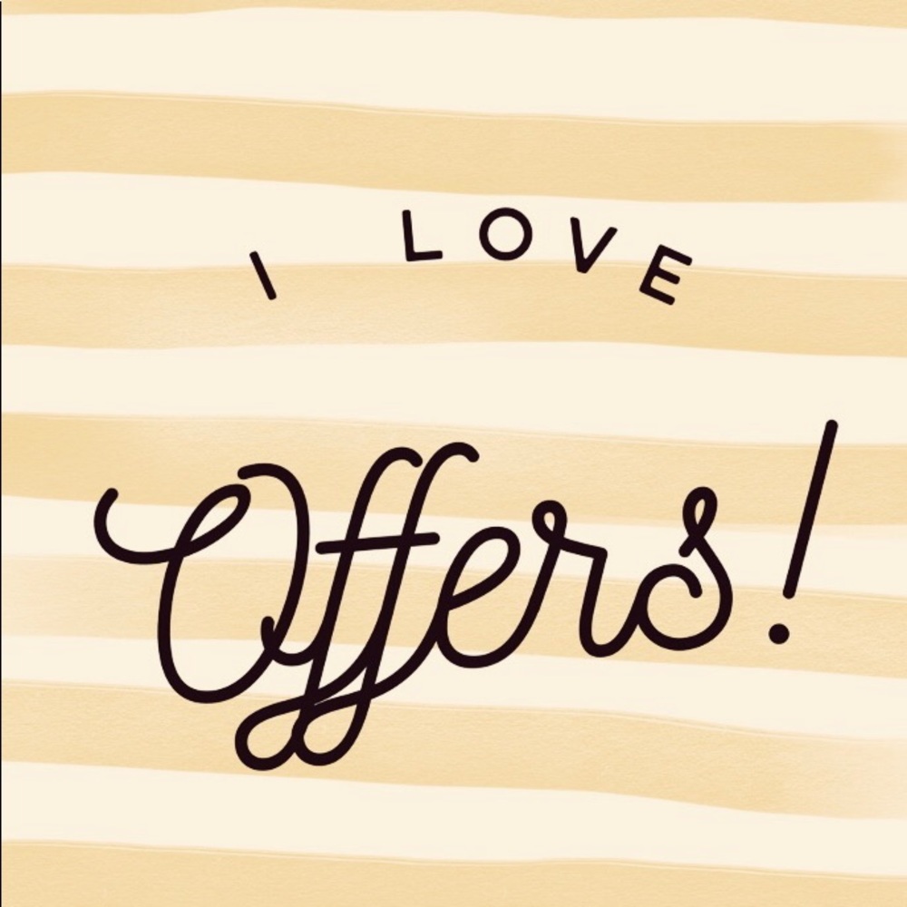 Offers Welcome!!